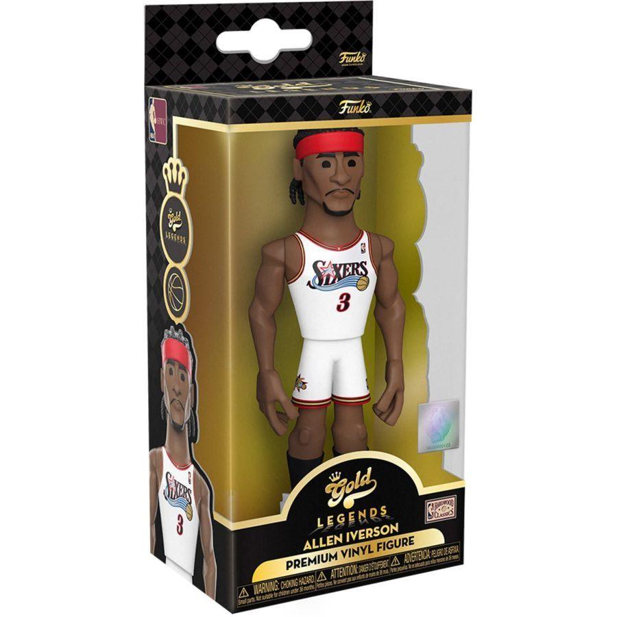 NBA Legends: 76ers – Allen Iverson (with chase) 5″ Vinyl Gold (Vinyl Figure)
