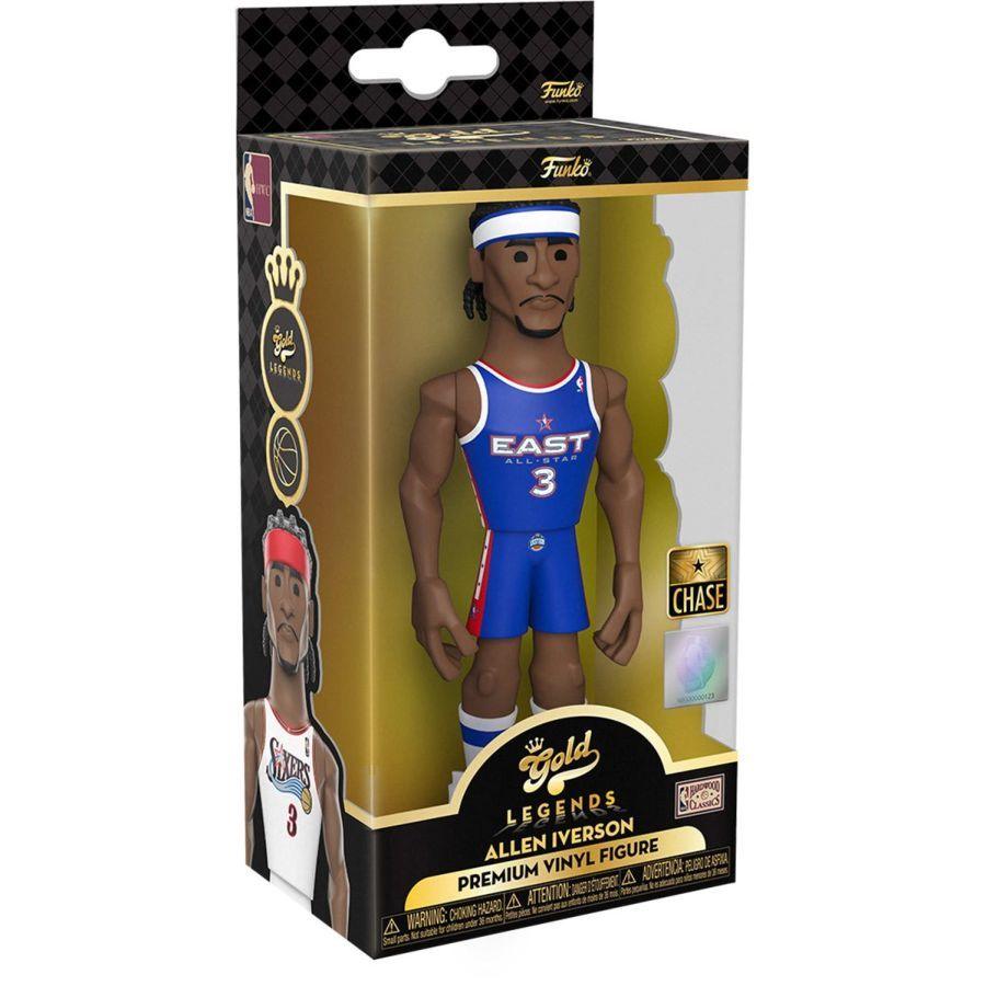 NBA Legends: 76ers – Allen Iverson (with chase) 5″ Vinyl Gold (Vinyl Figure)