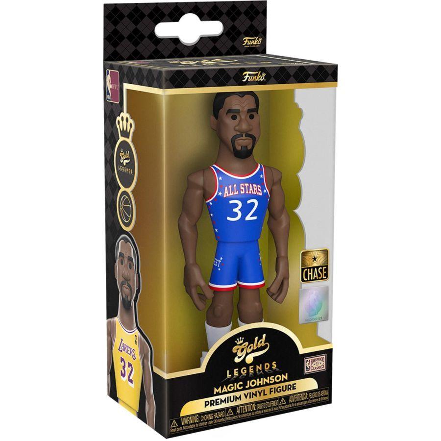 NBA Legends: Lakers – Magic Johnson (with chase) 5″ Vinyl Gold (Vinyl Figure)