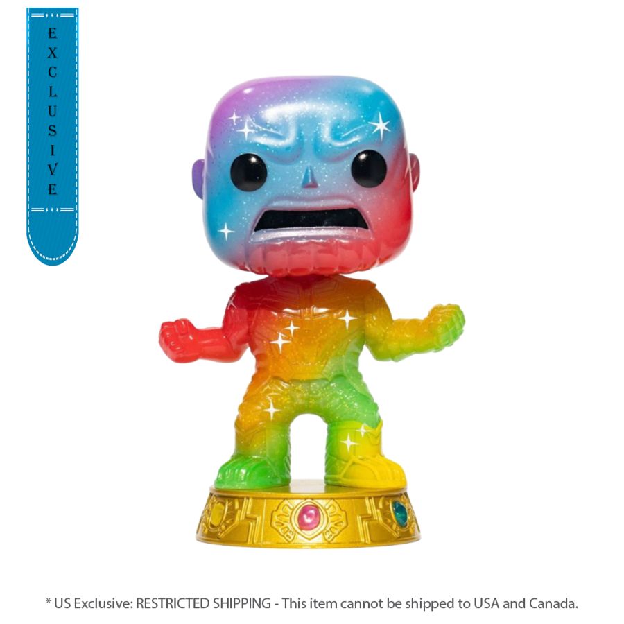 Avengers - Thanos Infinity Saga Rainbow Metallic With Protector (Pop! Vinyl)
