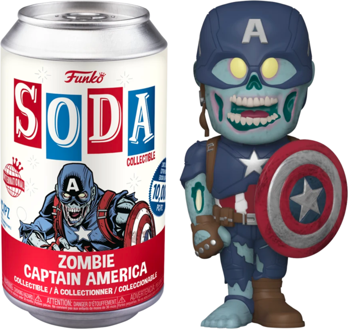 What If - Captain America Vinyl Soda (Pop! Vinyl)