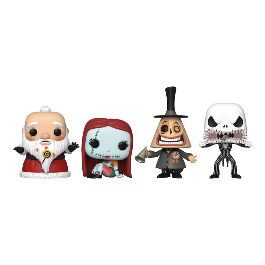 The Nightmare Before Christmas 4-Pack (Pop! Vinyl)