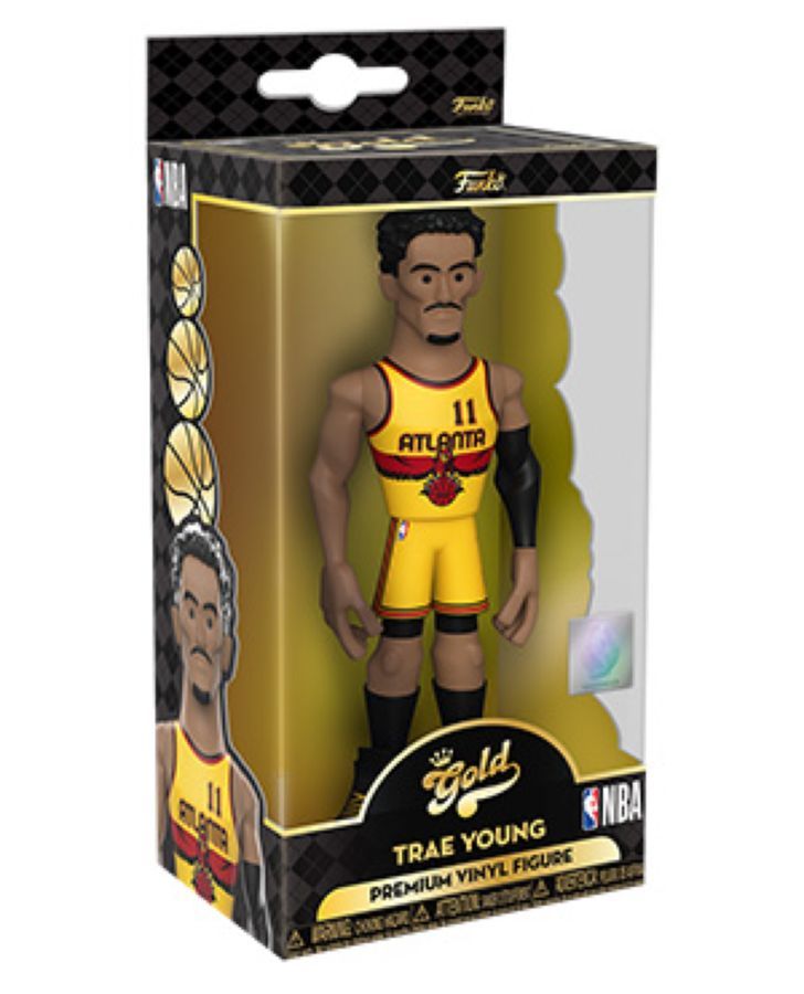 NBA – Trae Young Alt Uni (with chase) 5″ Vinyl Gold (Vinyl Figure)