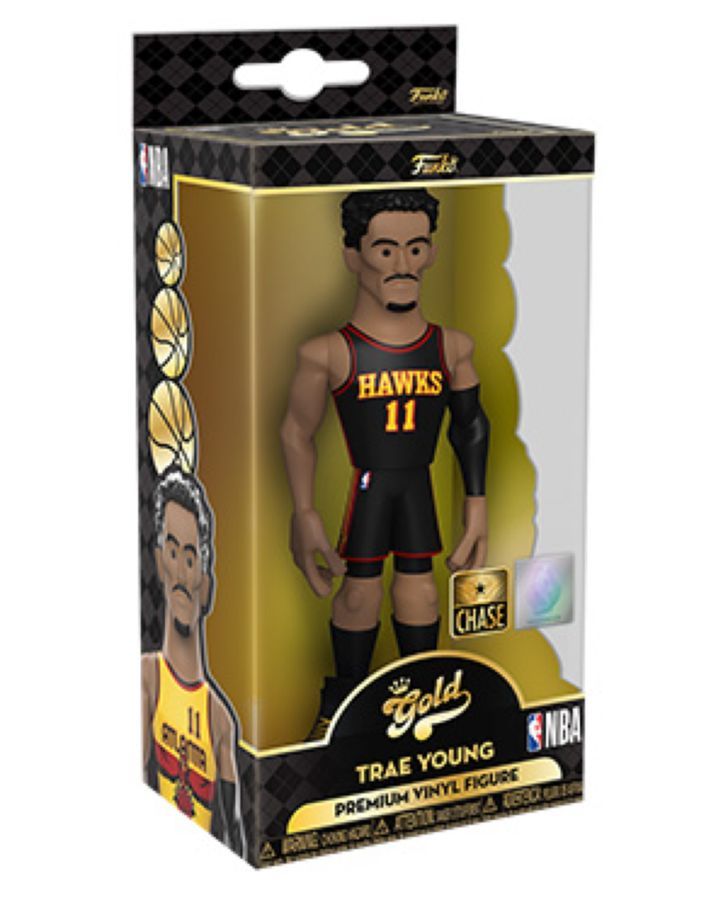 NBA – Trae Young Alt Uni (with chase) 5″ Vinyl Gold (Vinyl Figure)