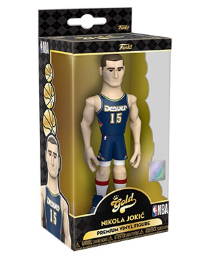 NBA – Nikola Jokic Away Uni (with chase) 5″ Vinyl Gold (Vinyl Figure)