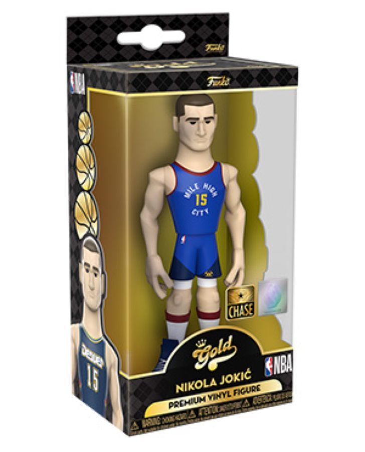 NBA – Nikola Jokic Away Uni (with chase) 5″ Vinyl Gold (Vinyl Figure)
