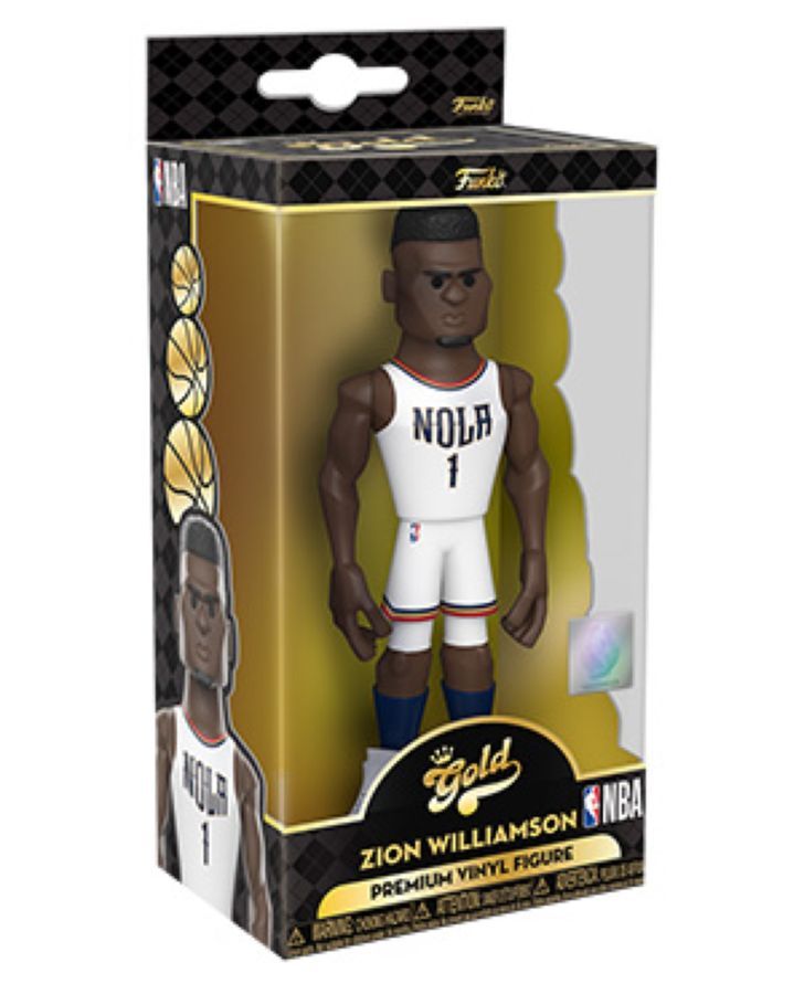 NBA – Zion Williamson Home (with chase) 5″ Vinyl Gold (Vinyl Figure)