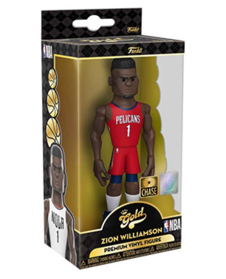 NBA – Zion Williamson Home (with chase) 5″ Vinyl Gold (Vinyl Figure)
