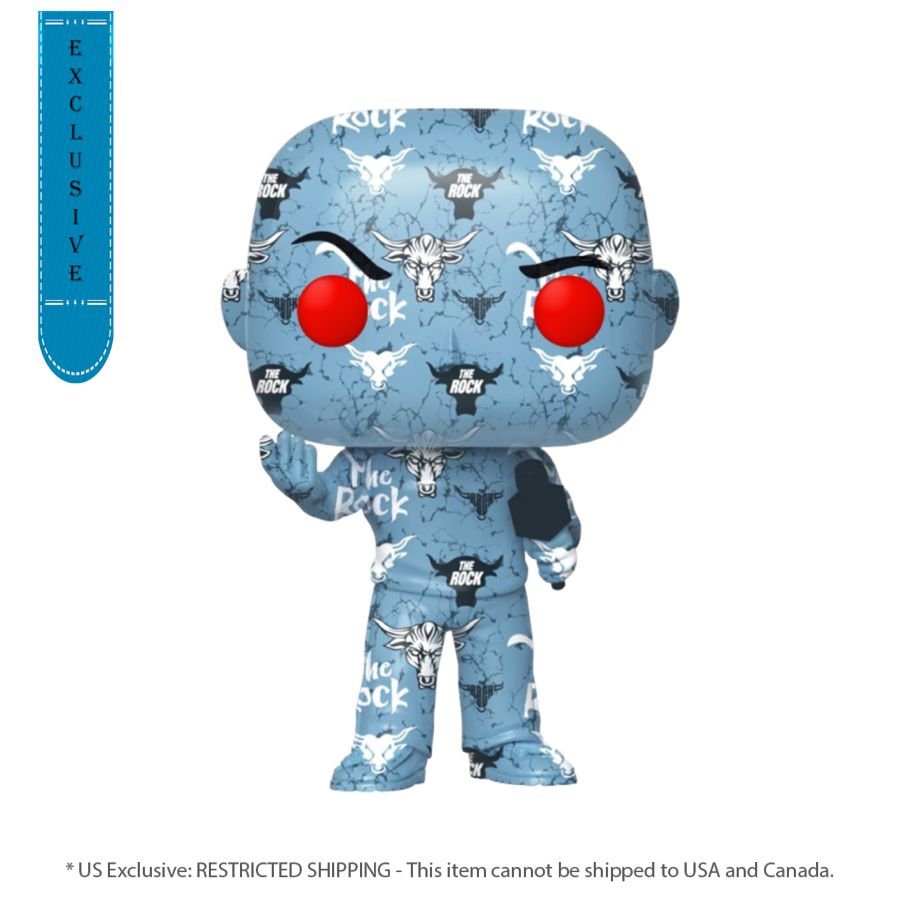 WWE: The Rock (Artist Series) With Protector (Pop! Vinyl)