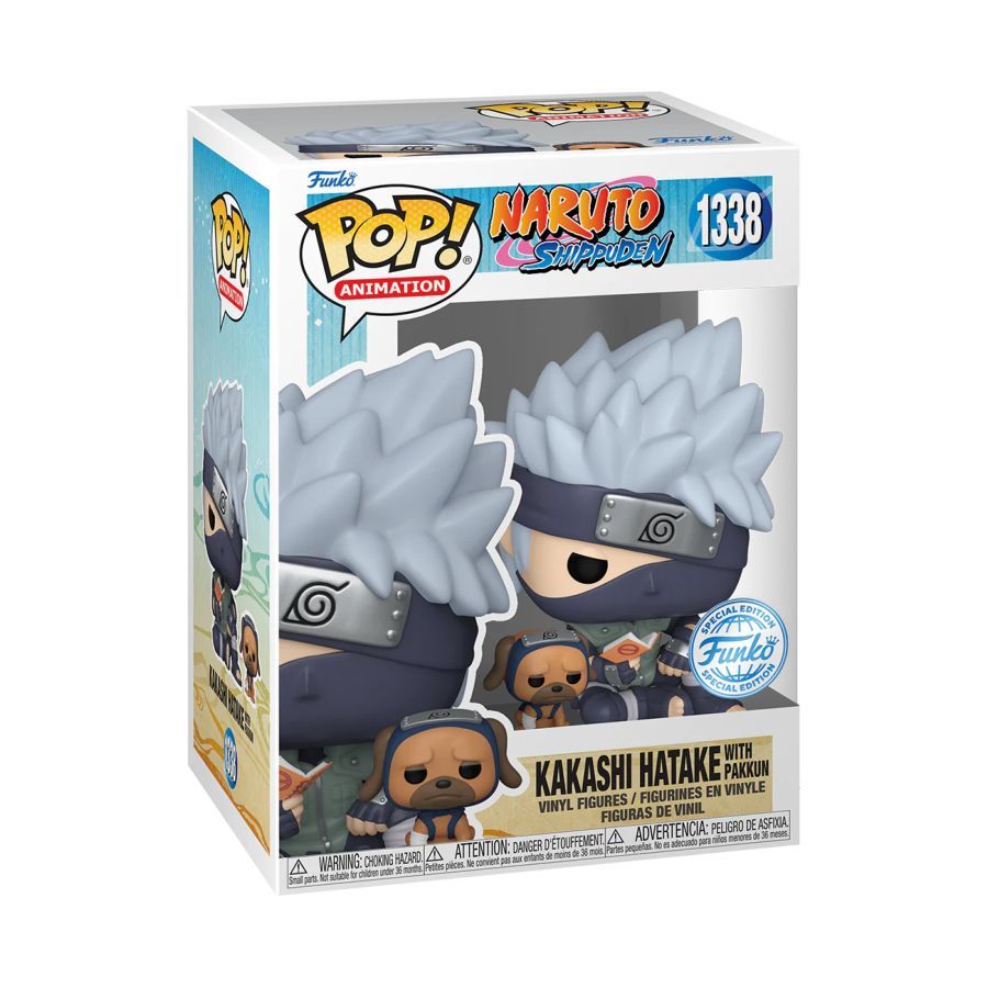 Naruto – Kakashi with Pakkun (Pop! Vinyl)