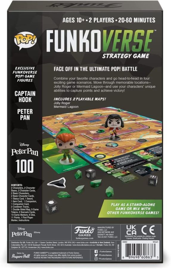 Funkoverse – Peter Pan 100 2-Pack Expandalone Game