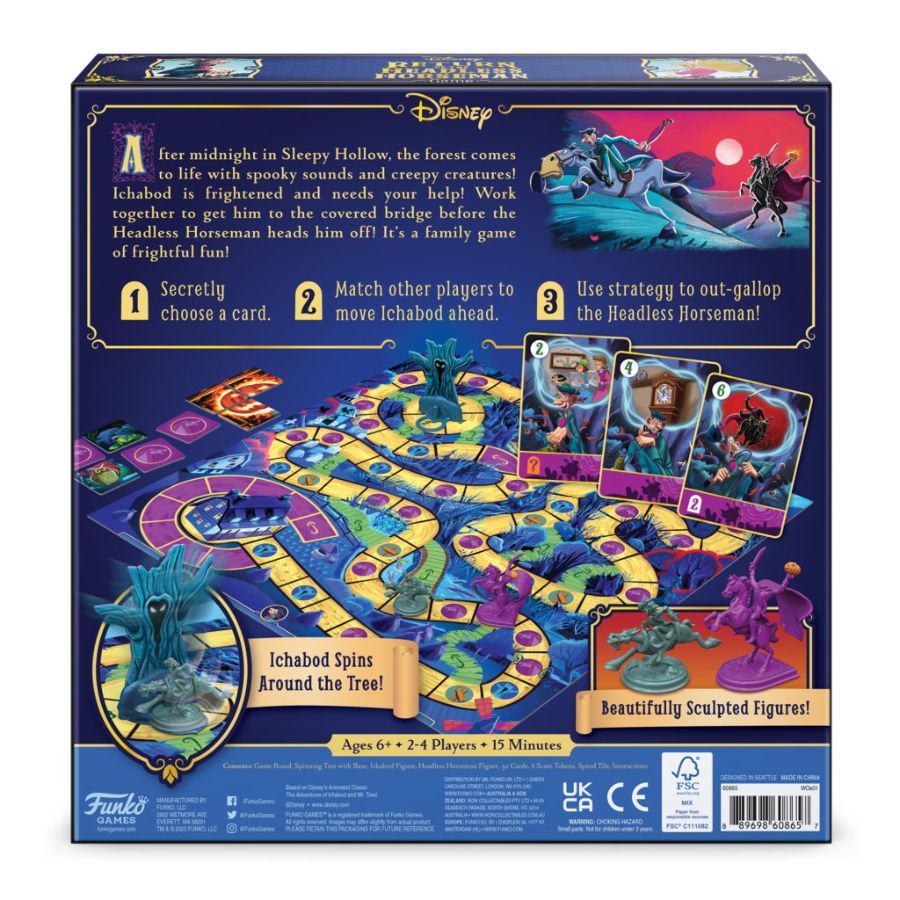 Disney - Return Of The Headless Horseman (Board Game)