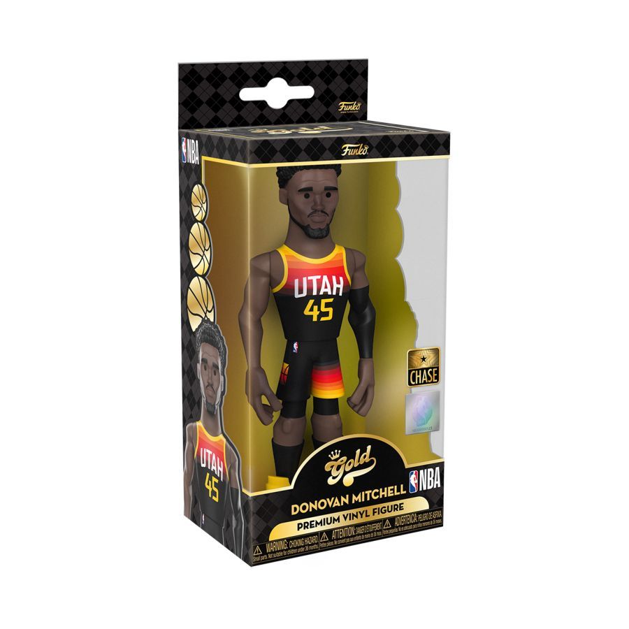 NBA: Jazz – Donovan Mitchell with chase CE’21 5″ Gold (Vinyl Figure)