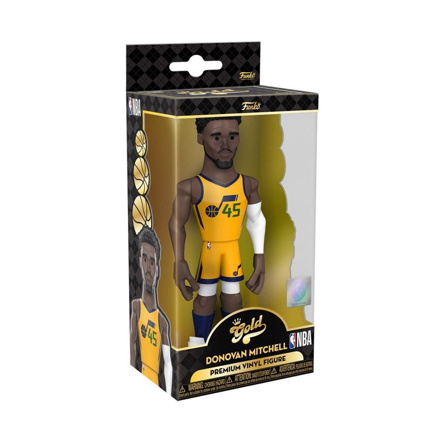 NBA: Jazz – Donovan Mitchell with chase CE’21 5″ Gold (Vinyl Figure)
