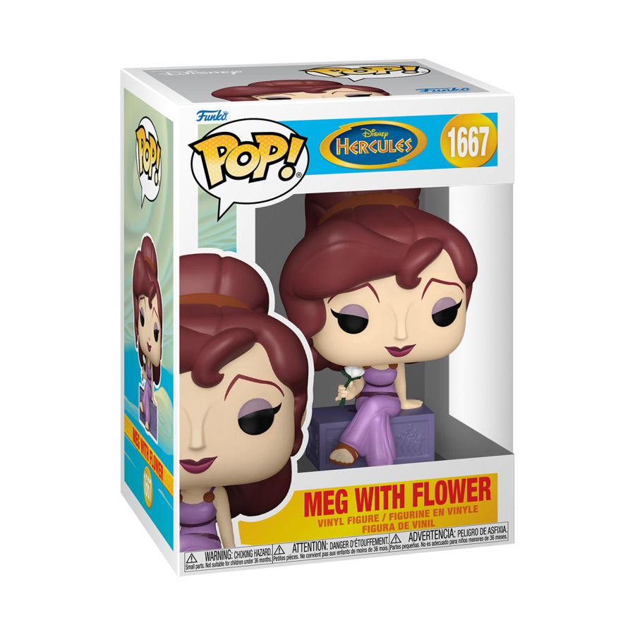 Hercules (1997) - Megara With Flower (Pop! Vinyl)