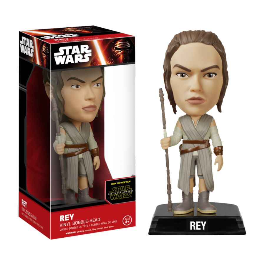 Star Wars - Rey Episode VII The Force Awakens (Bobble Head)