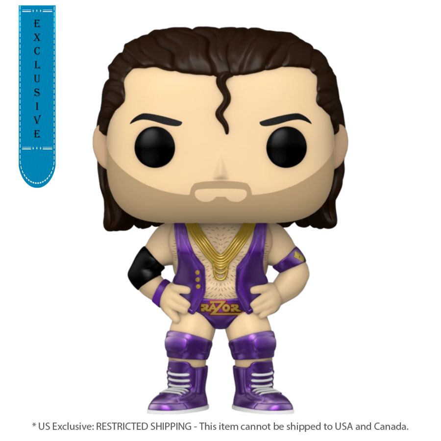 WWE - Razor Ramon Purple (Pop! Vinyl)