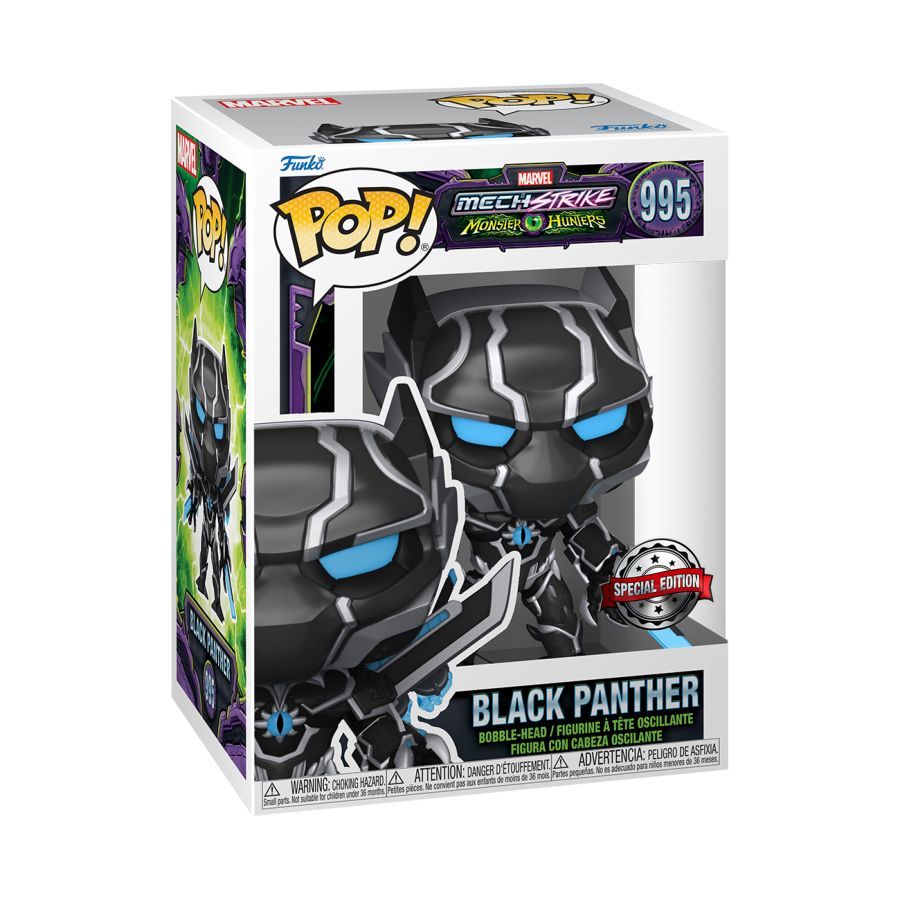 Marvel Mech Strike Monster Hunters - Black Panther (Pop! Vinyl)