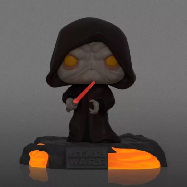 Star Wars - Red Saber Series: Darth Sidious Glow Deluxe (Pop! Vinyl)