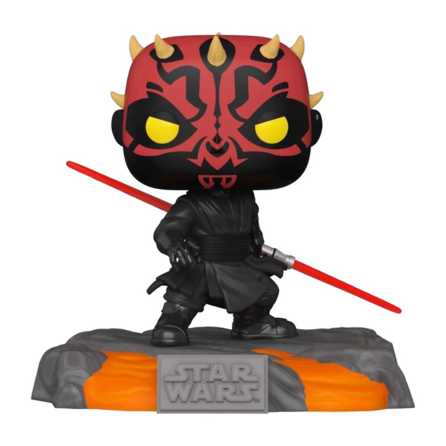 Star Wars - Red Sabre Series: Darth Maul Glow Deluxe (Pop! Vinyl)