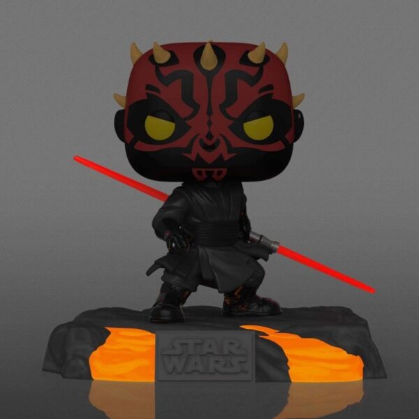 Star Wars - Red Sabre Series: Darth Maul Glow Deluxe (Pop! Vinyl)