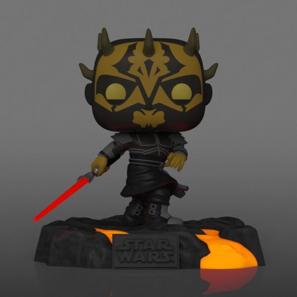Star Wars - Red Saber Series: Savage Opress Glow Deluxe (Pop! Vinyl)