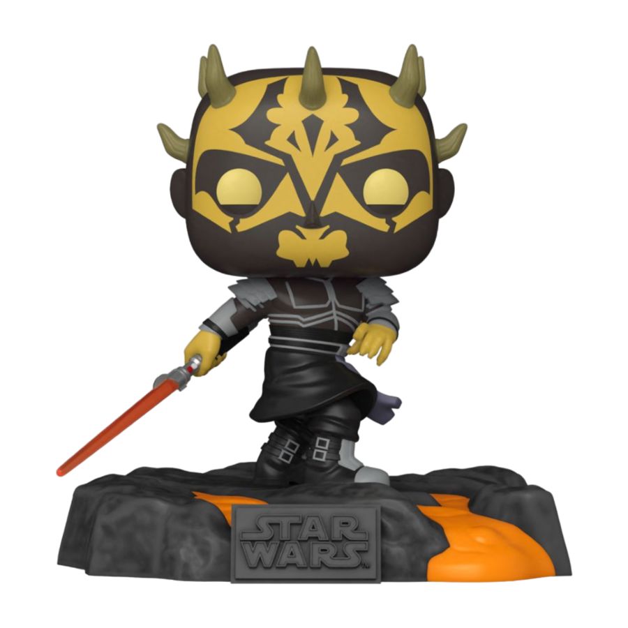Star Wars - Red Saber Series: Savage Opress Glow Deluxe (Pop! Vinyl)