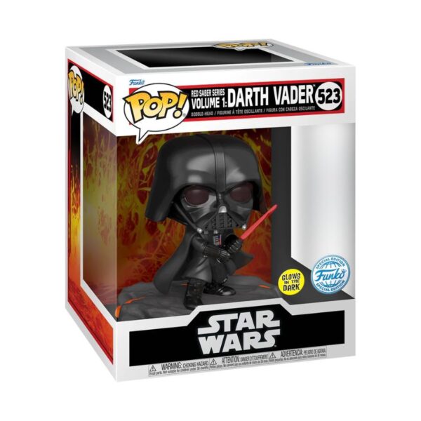 Star Wars - Red Saber Series Darth Vader Glow (Pop! Vinyl)