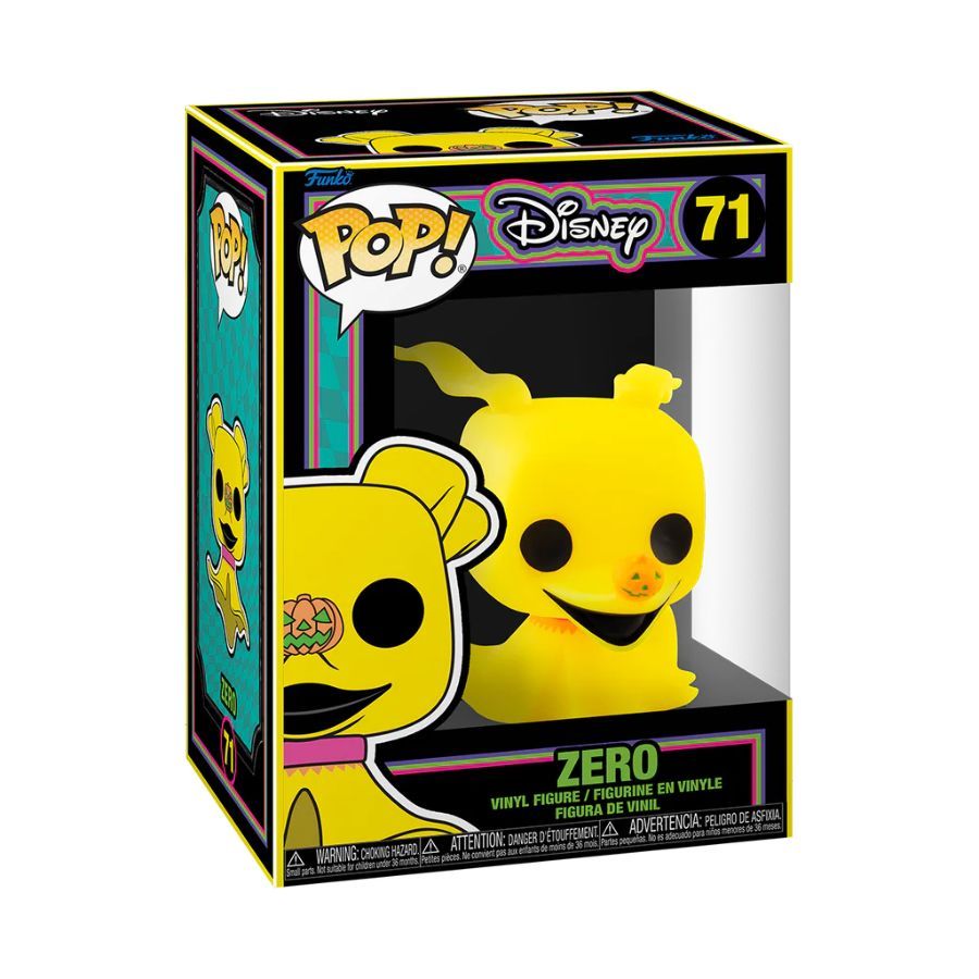 The Nightmare Before Christmas – Zero Black Light (Pop! Vinyl)
