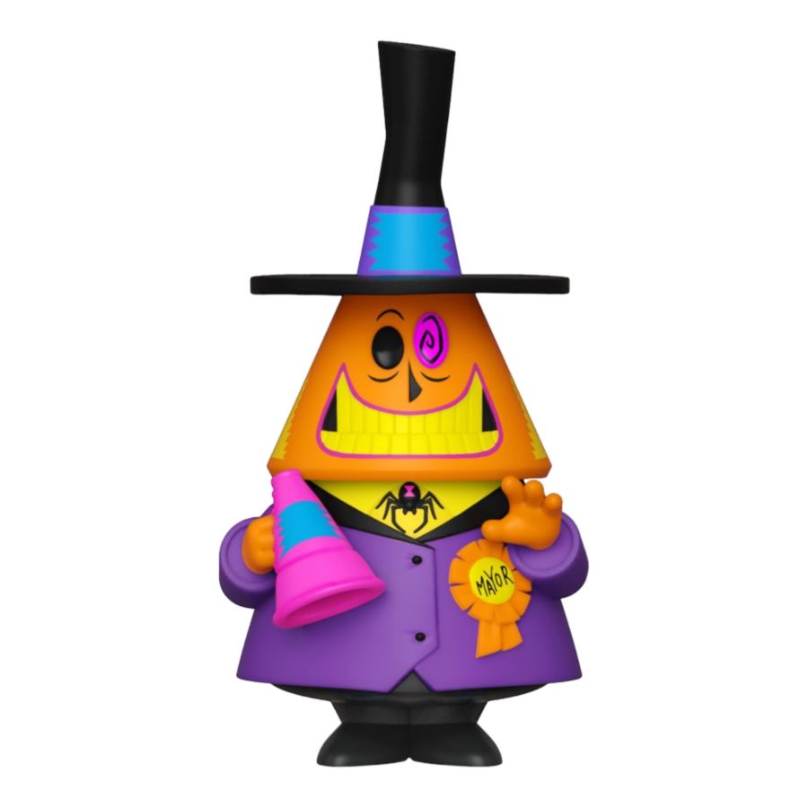 The Nightmare Before Christmas – Mayor Black Light Vinyl (with chase) Soda