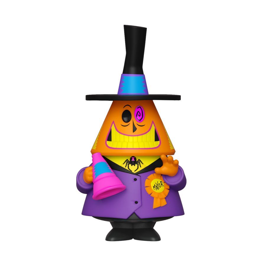 The Nightmare Before Christmas – Mayor Black Light Vinyl (with chase) Soda