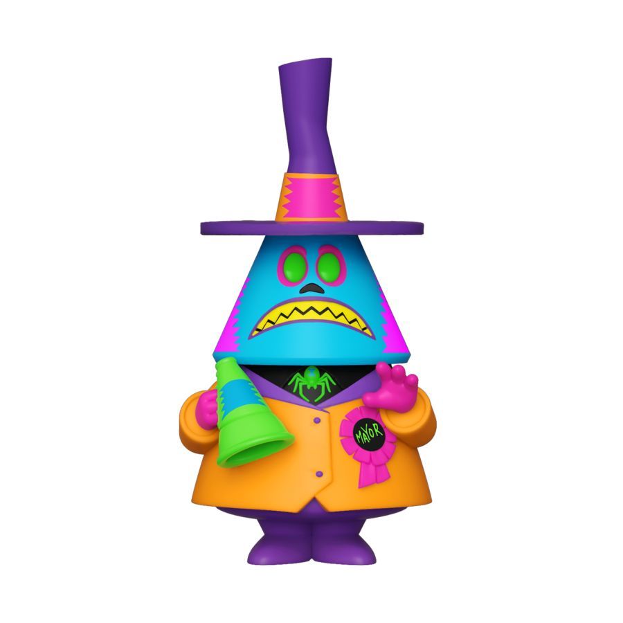 The Nightmare Before Christmas – Mayor Black Light Vinyl (with chase) Soda