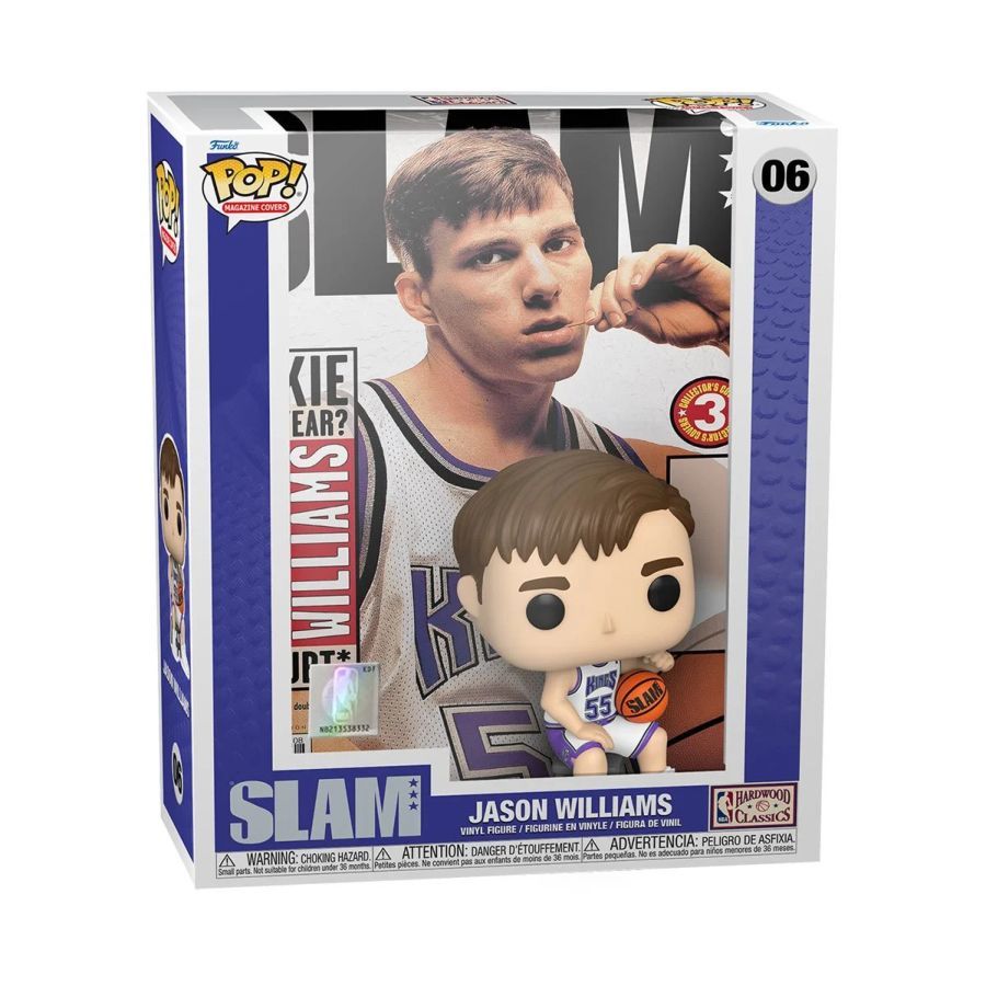 NBA: SLAM – Jason Williams Pop! Magazine Cover (Pop! Vinyl)