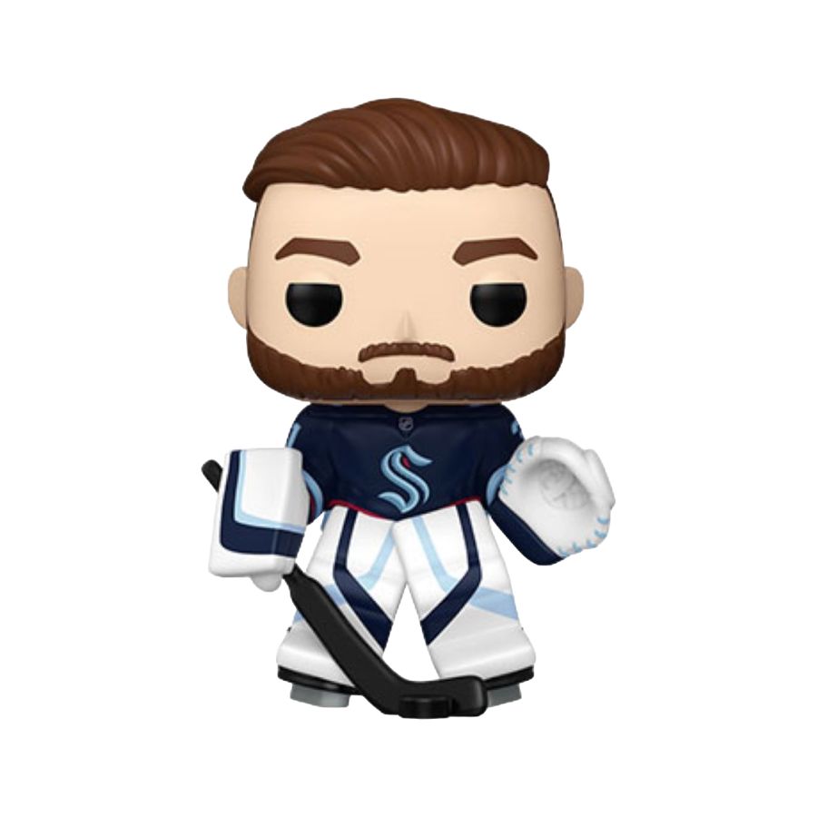 NHL: Kraken – Philipp Grubauer Home Jersey (Pop! Vinyl)