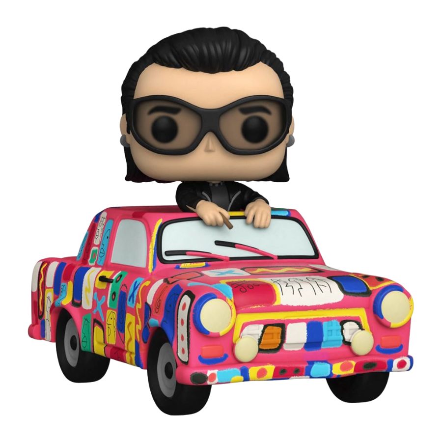 U2 - Bono With Achtung Baby Car Pop! Ride (Pop! Vinyl)