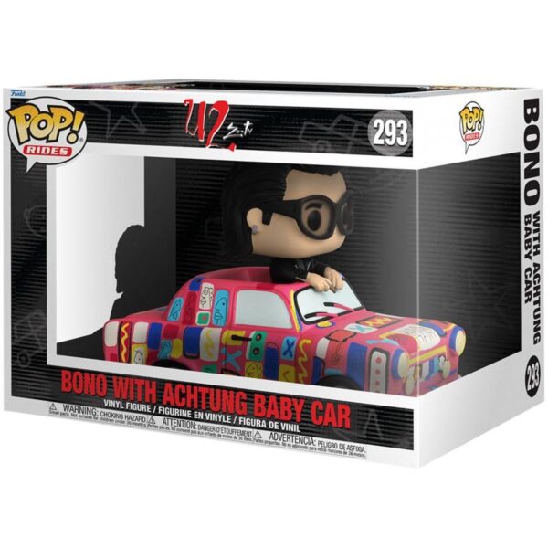 U2 - Bono With Achtung Baby Car Pop! Ride (Pop! Vinyl)