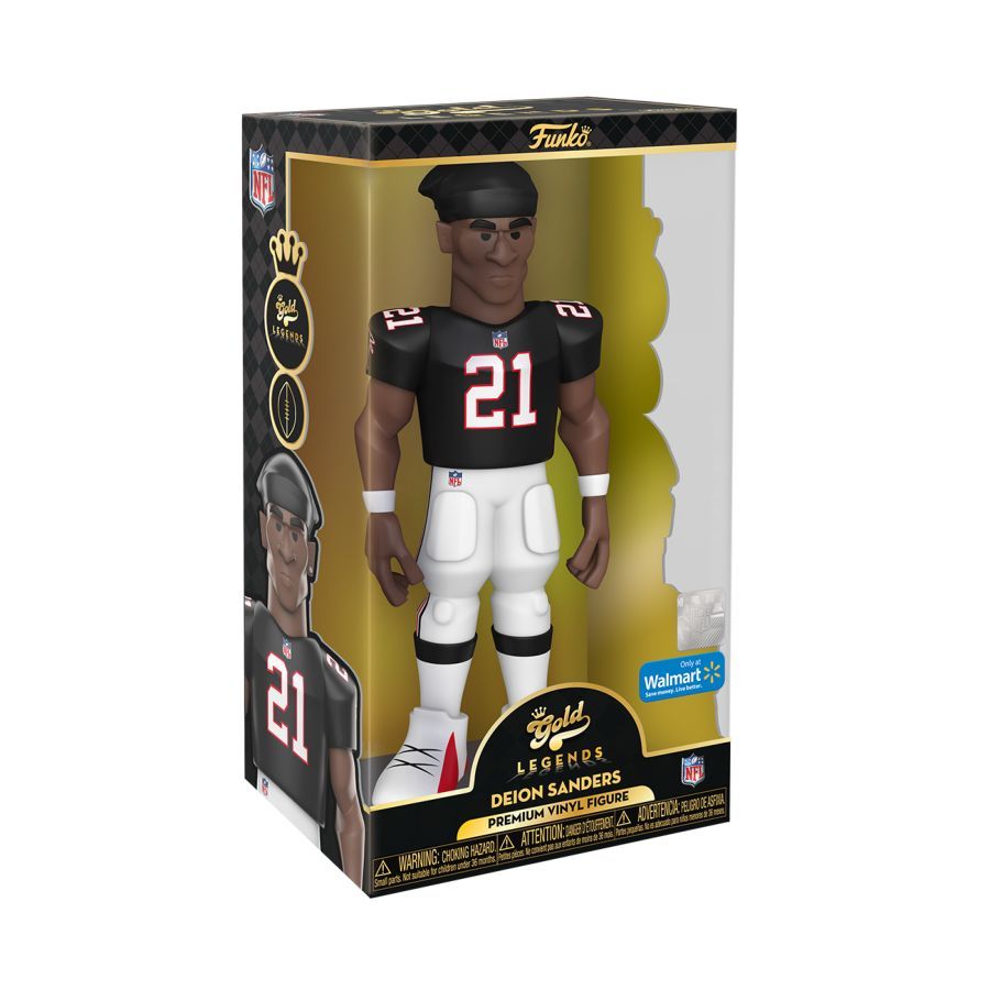 NFL: Falcons – Deion Sanders with chase 12″ Vinyl Gold (Vinyl Figure)