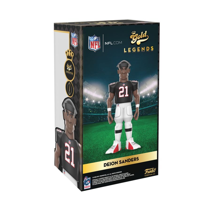 NFL: Falcons – Deion Sanders with chase 12″ Vinyl Gold (Vinyl Figure)