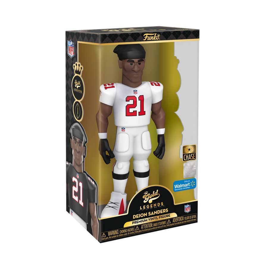NFL: Falcons – Deion Sanders with chase 12″ Vinyl Gold (Vinyl Figure)