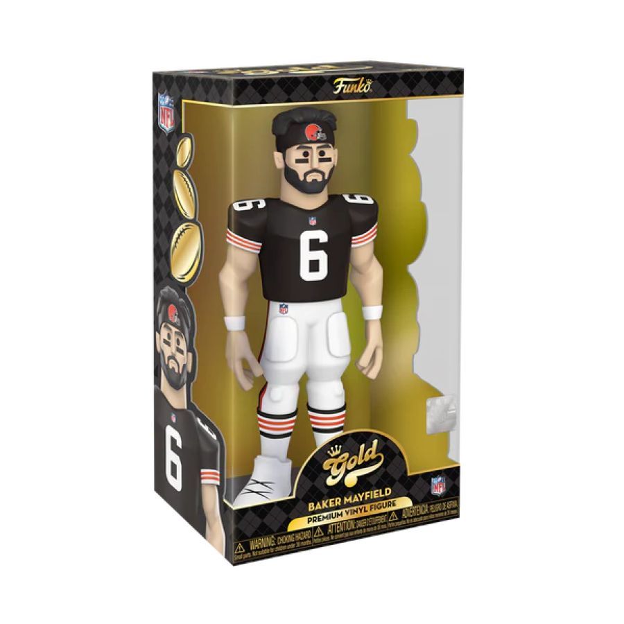 NFL: Browns – Baker Mayfield 12″ Vinyl Gold (Vinyl Figure)