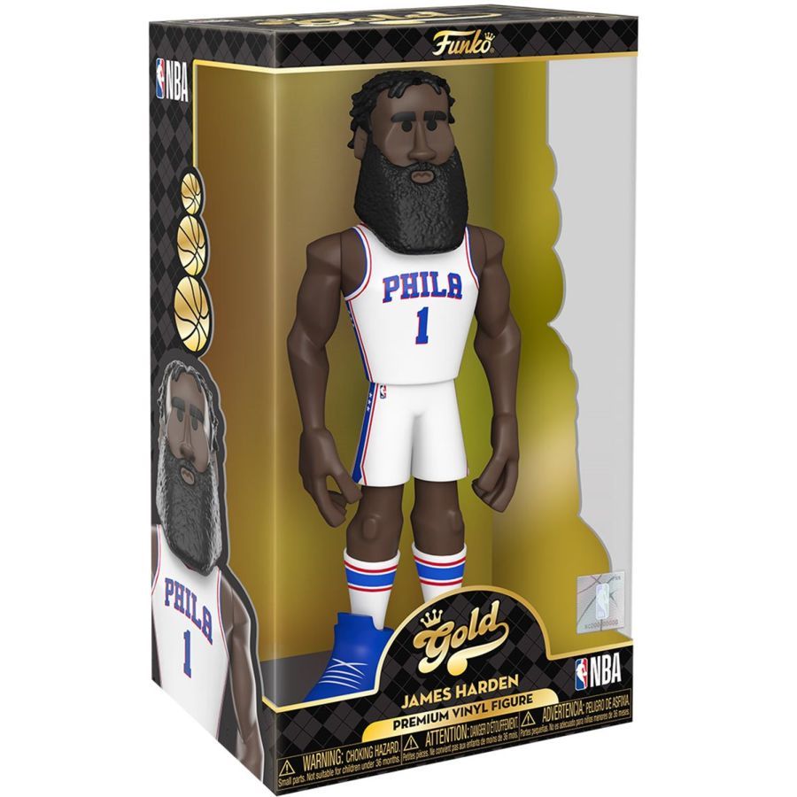 NBA: Rockets – James Harden with chase 12″ Vinyl Gold (Vinyl Figure)