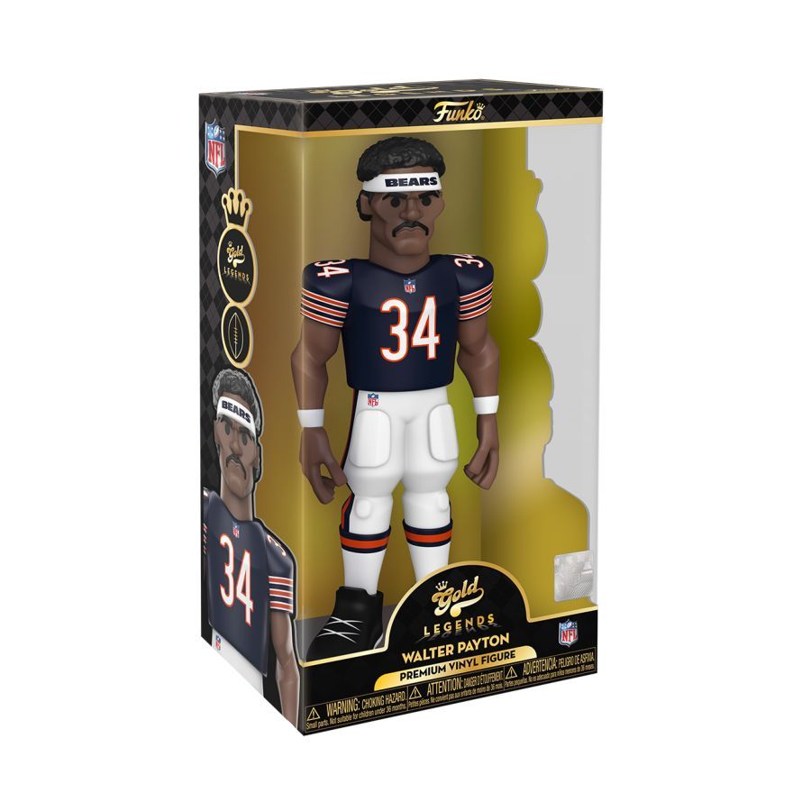 NFL: Bears – Walter Payton 12″ Vinyl Gold (Vinyl Figure)