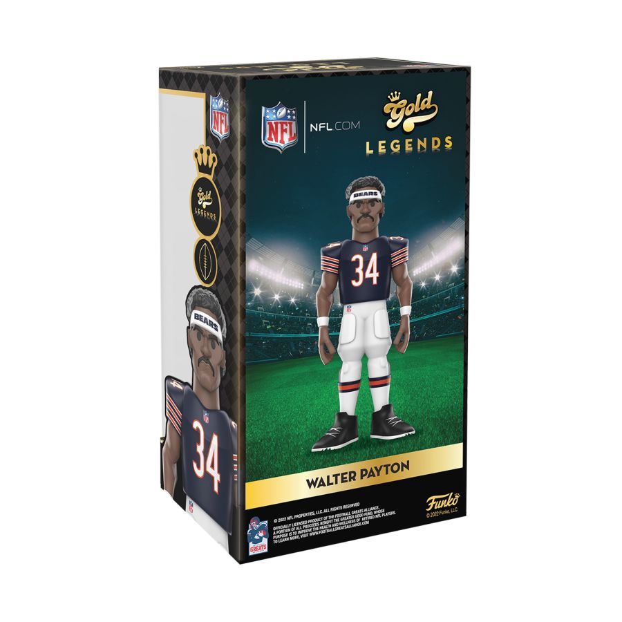 NFL: Bears – Walter Payton 12″ Vinyl Gold (Vinyl Figure)