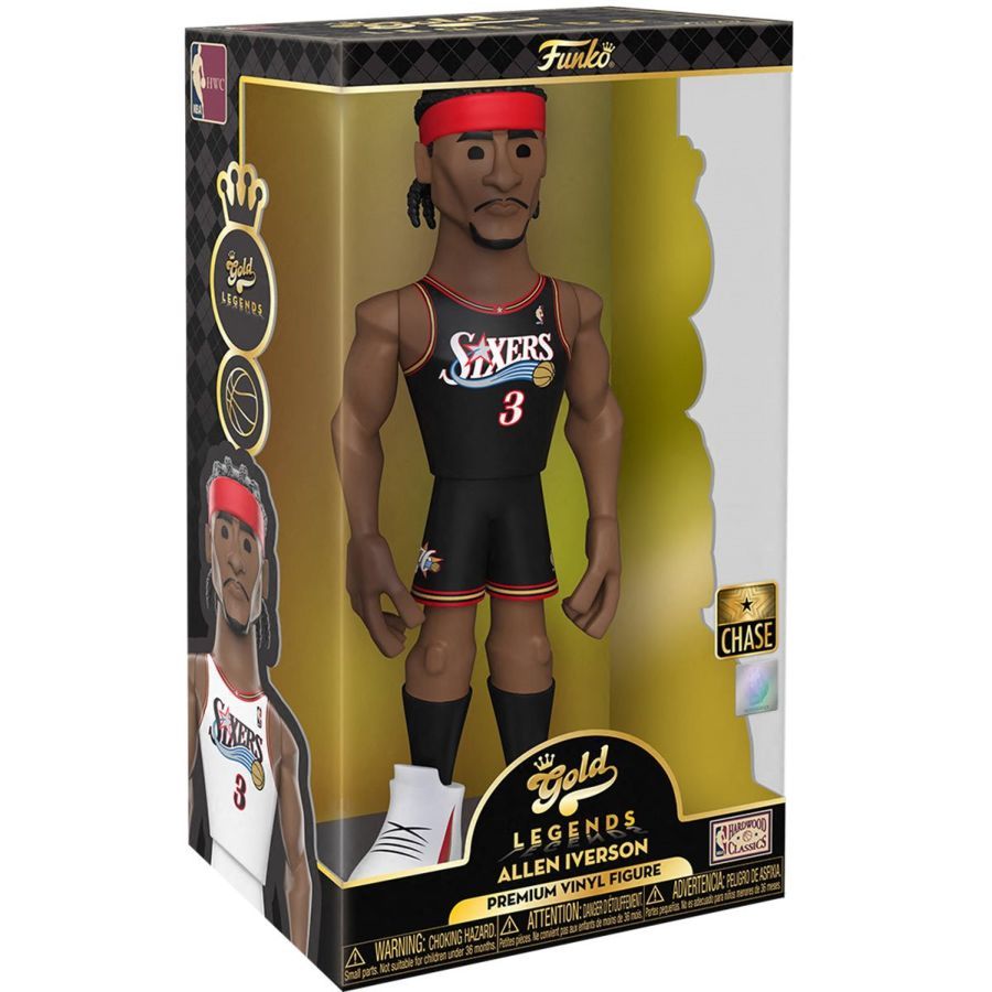 NBA: 76ers – Allen Iverson (with chase) 12″ Vinyl Gold (Vinyl Figure)