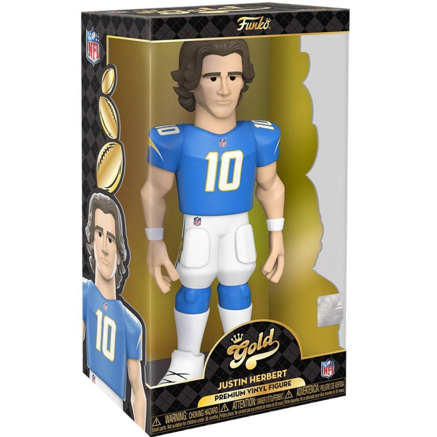 NFL: Chargers – Justin Herbert with chase 12″ Vinyl Gold (Vinyl Figure)