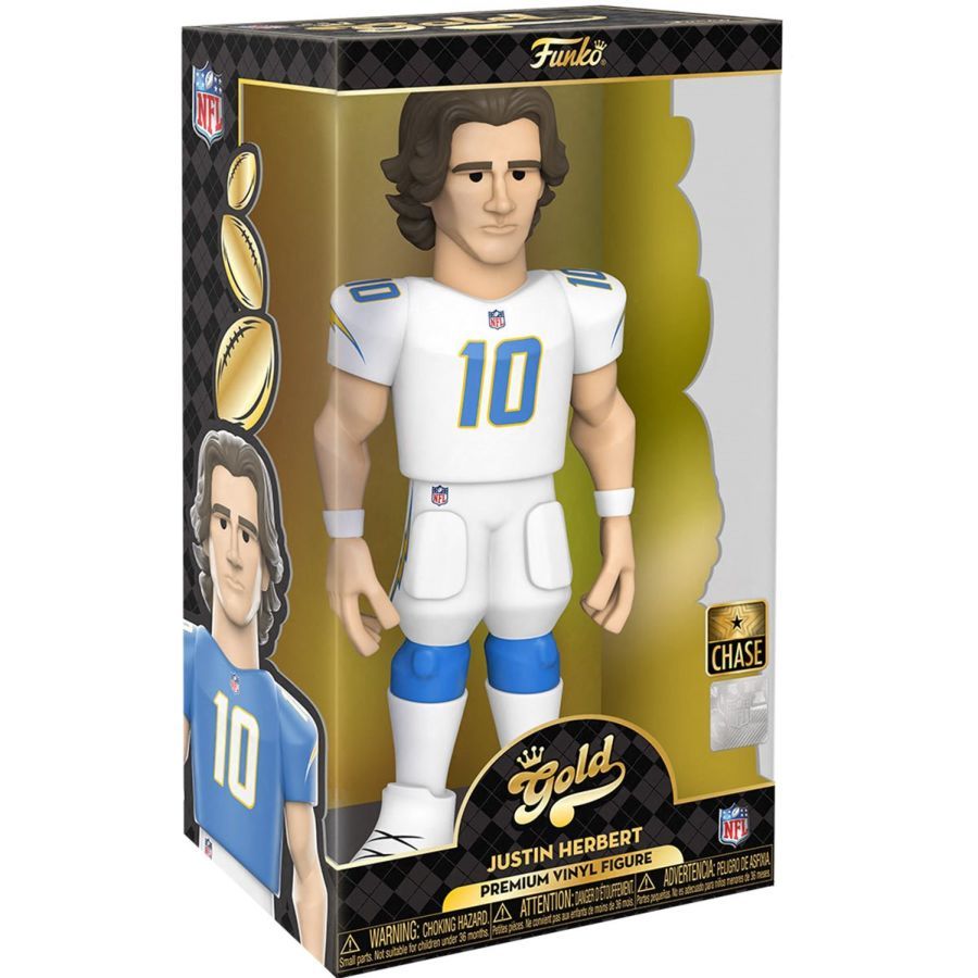 NFL: Chargers – Justin Herbert with chase 12″ Vinyl Gold (Vinyl Figure)
