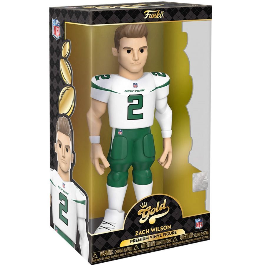 NFL: NY Jets – Zach Wilson with chase 12″ Vinyl Gold (Vinyl Figure)