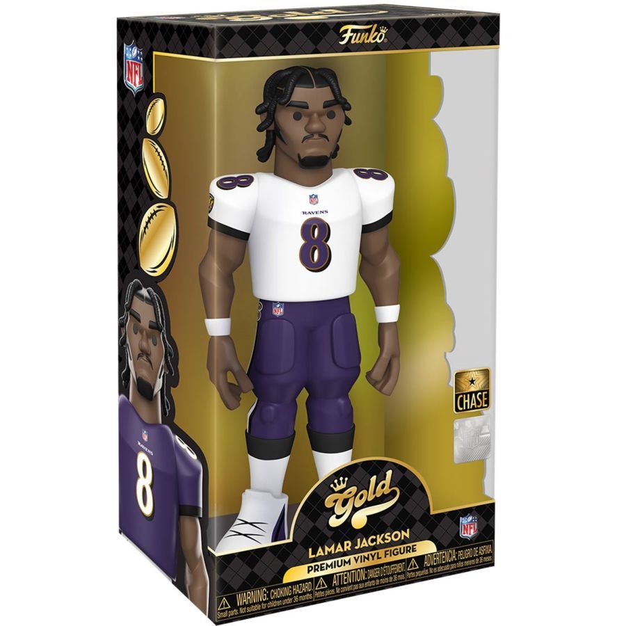 NFL: Ravens – Lamar Jackson with chase 12″ Vinyl Gold (Vinyl Figure)