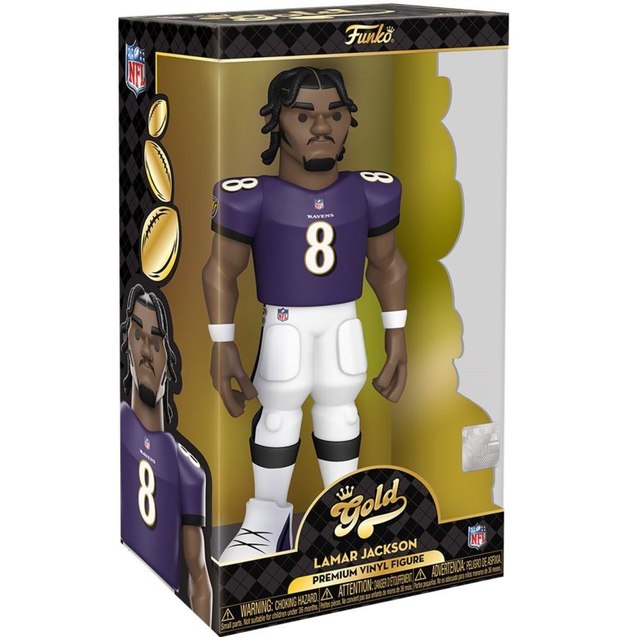 NFL: Ravens – Lamar Jackson with chase 12″ Vinyl Gold (Vinyl Figure)