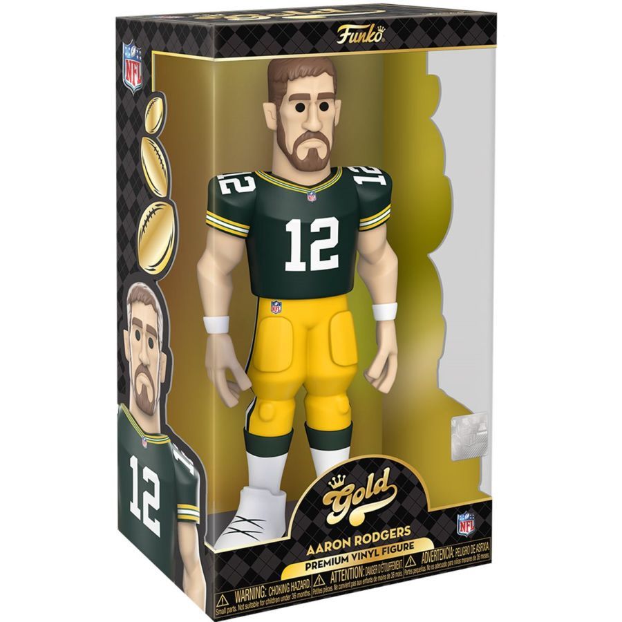 NFL: Packers – Aaron Rodgers with chase 12″ Vinyl Gold (Vinyl Figure)